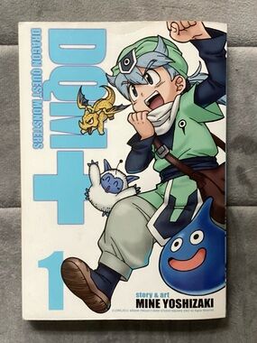 Dragon Quest Monsters: DQM+ Vol.1 Manga - Green & Blue Cover